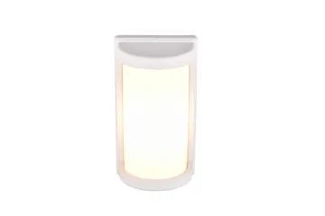 Puelo Vägglampa E27 mattvit - Matt vit - Trädgård & spabad - Utemiljö - Entré - Entrébelysning