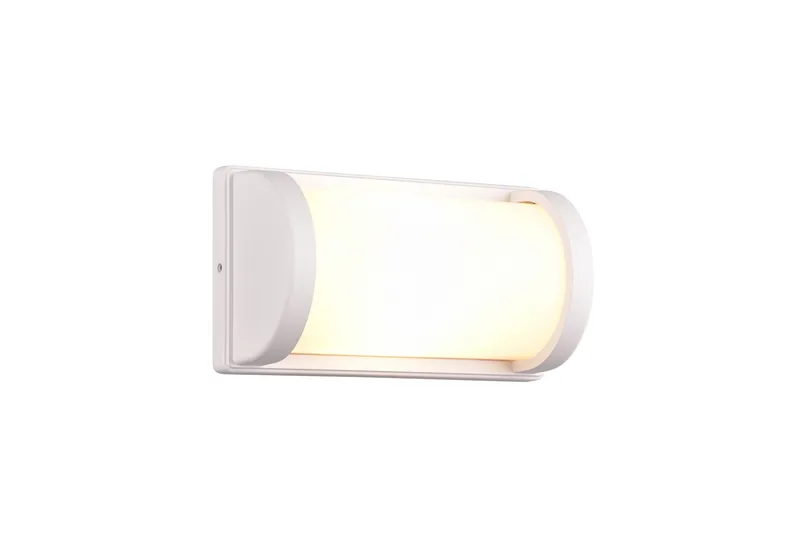Puelo Vägglampa E27 mattvit - Matt vit - Trädgård & spabad - Utemiljö - Entré - Entrébelysning