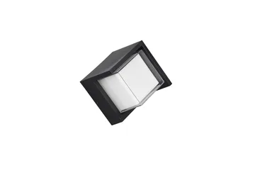 Puno LED Vägglampa fyrkant mattsvart - Matt svart - Trädgård & spabad - Utemiljö - Entré - Entrébelysning