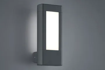 Rhine LED Vägglampa antracit - Antracit/Vit - Trädgård & spabad - Utemiljö - Entré - Entrébelysning