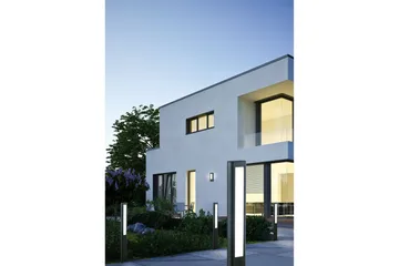 Rhine LED Vägglampa antracit - Antracit/Vit - Trädgård & spabad - Utemiljö - Entré - Entrébelysning