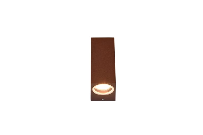 Roya Vägglampa 2xGU10 rost fyrkant - Rost - Trädgård & spabad - Utemiljö - Entré - Entrébelysning