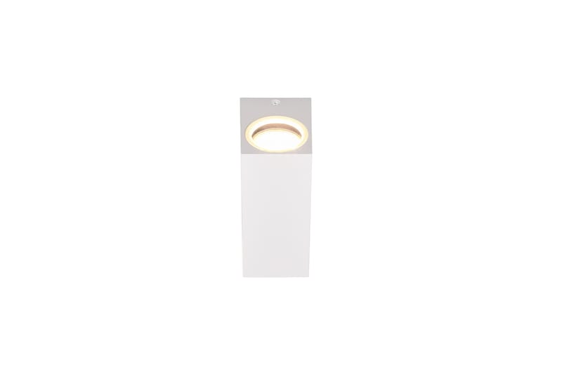 Roya Vägglampa 2xGU10 vit fyrkant - Vit - Trädgård & spabad - Utemiljö - Entré - Entrébelysning