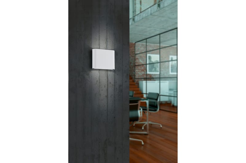 Thames II LED Vägglampa 11,5x9 cm mattvit - Vit - Trädgård & spabad - Utemiljö - Entré - Entrébelysning