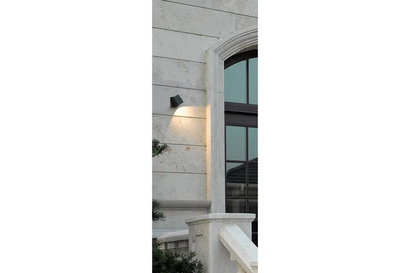 Tiber LED Vägglampa antracit - Vit - Trädgård & spabad - Utemiljö - Entré - Entrébelysning