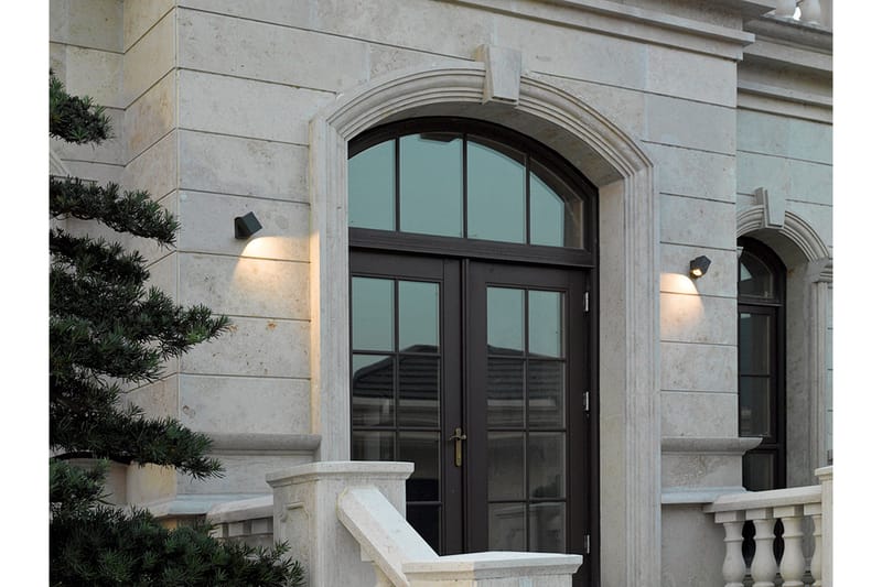 Tiber LED Vägglampa antracit - Vit - Trädgård & spabad - Utemiljö - Entré - Entrébelysning