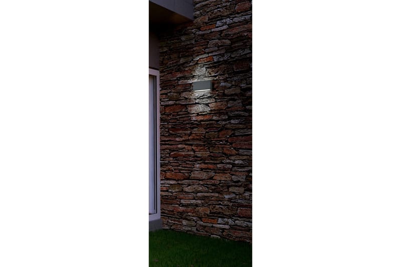 Trent LED Vägglampa antracit - Antracit/Vit - Trädgård & spabad - Utemiljö - Entré - Entrébelysning
