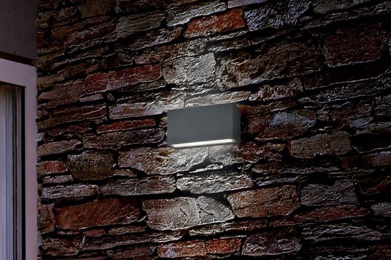 Trent LED Vägglampa antracit - Antracit/Vit - Trädgård & spabad - Utemiljö - Entré - Entrébelysning