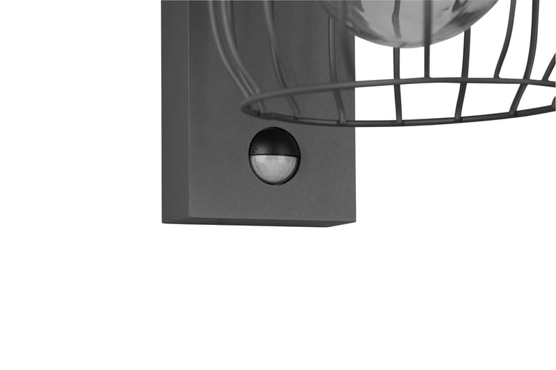Tuela Vägglampa E27 antracit rörelsessensor - Antracit - Trädgård & spabad - Utemiljö - Entré - Entrébelysning