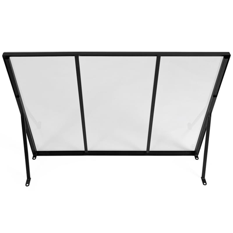 Entrétak 113x80cm | Kallvalsat stål | Polykarbonat - Trädgård & spabad - Utemiljö - Entré - Entrétrappa & yttertrappa