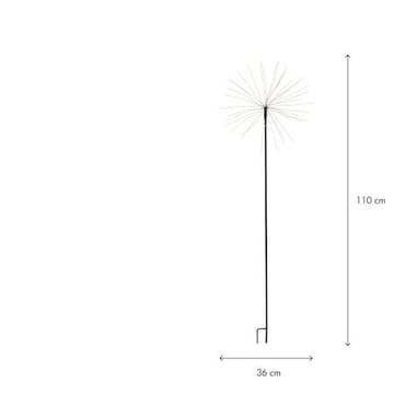 Firework Utomhusdekoration belysning 36 cm - svart - Trädgård & spabad - Utemiljö - Entré - Entrébelysning
