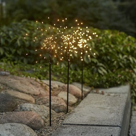 Firework Utomhusdekoration belysning - svart - Trädgård & spabad - Utemiljö - Entré - Entrébelysning