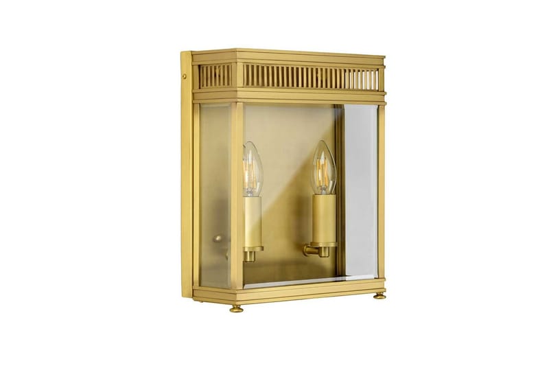 Holborn Elstead Lighting Vägglampa utomhus - Brass - Trädgård & spabad - Utemiljö - Entré - Entrébelysning