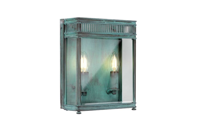 Holborn Elstead Lighting Vägglampa utomhus, Green