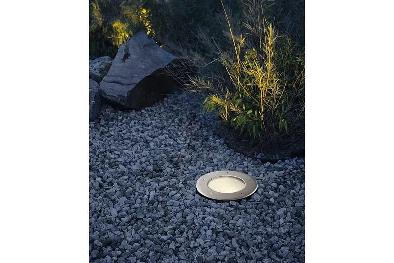 Infälld Markbelysning Eglo Riga 3 - Silver - Trädgård & spabad - Utemiljö - Entré - Entrébelysning