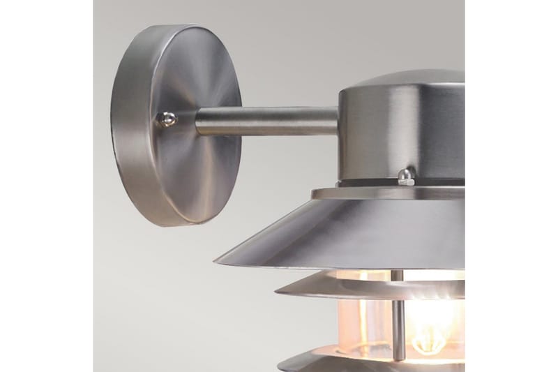 Köpenhamn Elstead Lighting Vägglampa utomhus - Silver - Trädgård & spabad - Utemiljö - Entré - Entrébelysning