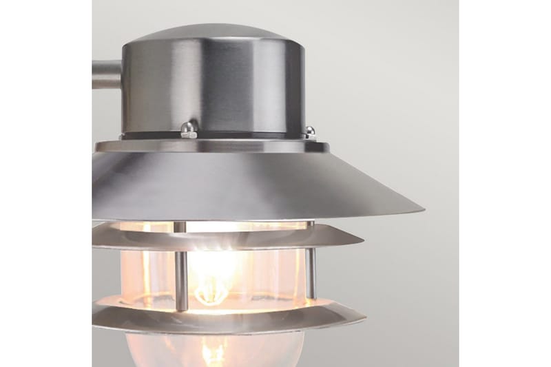 Köpenhamn Elstead Lighting Vägglampa utomhus - Silver - Trädgård & spabad - Utemiljö - Entré - Entrébelysning