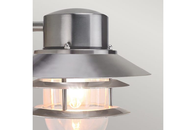 Köpenhamn Elstead Lighting Vägglampa utomhus - Silver - Trädgård & spabad - Utemiljö - Entré - Entrébelysning