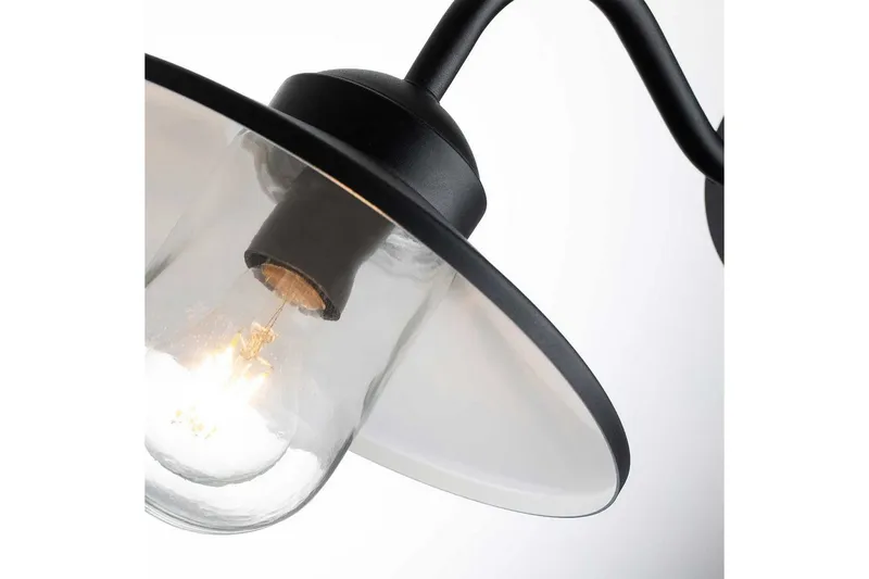 Klampenborg Elstead Lighting Vägglampa utomhus - Black - Trädgård & spabad - Utemiljö - Entré - Entrébelysning