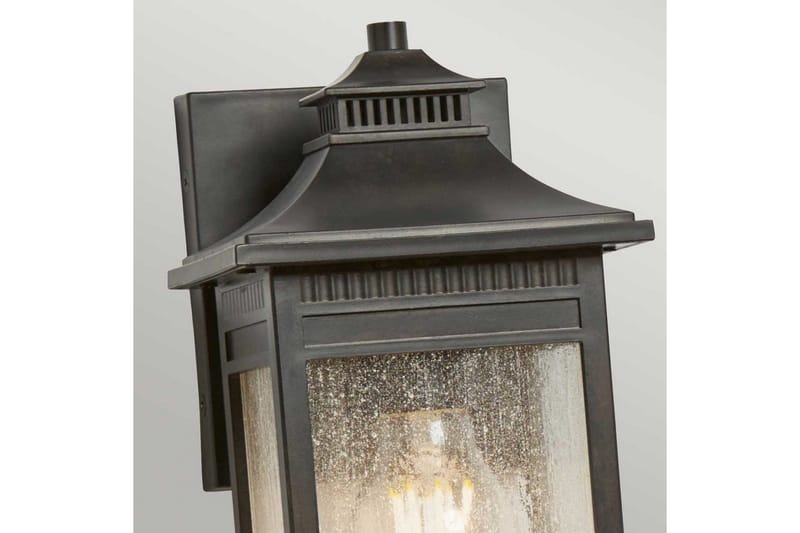 Livingston Quoizel Vägglampa utomhus - Bronze - Trädgård & spabad - Utemiljö - Entré - Entrébelysning