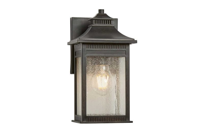 Livingston Quoizel Vägglampa utomhus, Bronze