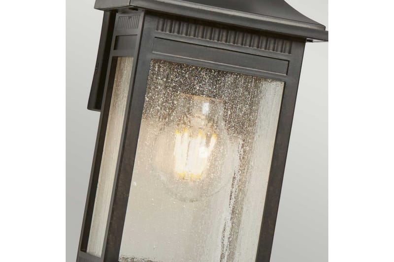 Livingston Quoizel Vägglampa utomhus - Bronze - Trädgård & spabad - Utemiljö - Entré - Entrébelysning