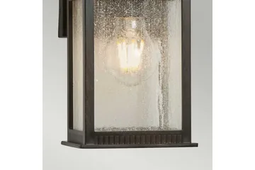 Livingston Quoizel Vägglampa utomhus - Bronze - Trädgård & spabad - Utemiljö - Entré - Entrébelysning