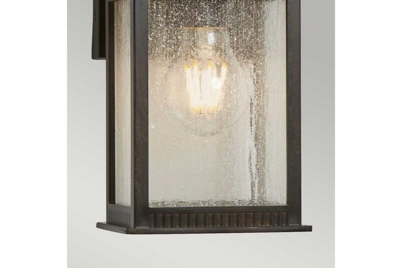 Livingston Quoizel Vägglampa utomhus - Bronze - Trädgård & spabad - Utemiljö - Entré - Entrébelysning