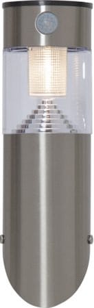 Marbella Solcellsvägglykta 9 cm - Silver - Trädgård & spabad - Utemiljö - Entré - Entrébelysning
