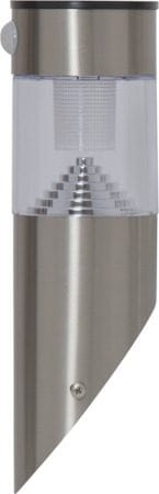 Marbella Solcellsvägglykta 9 cm - Silver - Trädgård & spabad - Utemiljö - Entré - Entrébelysning