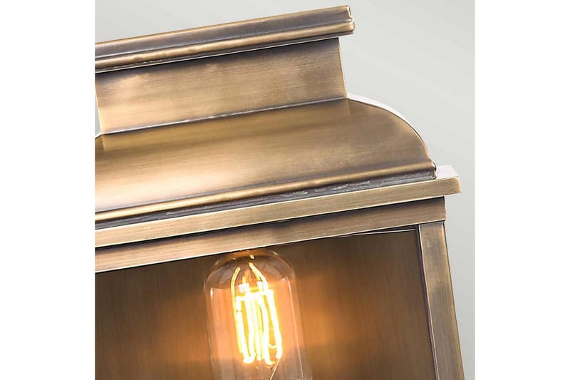 Old Bailey Elstead Lighting Vägglampa utomhus - Brass - Trädgård & spabad - Utemiljö - Entré - Entrébelysning