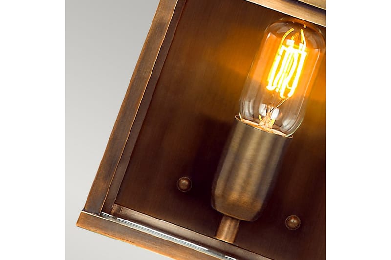 Old Bailey Elstead Lighting Vägglampa utomhus - Brass - Trädgård & spabad - Utemiljö - Entré - Entrébelysning