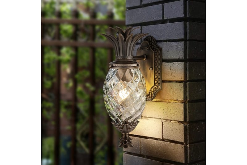 Plantation Hinkley Vägglampa utomhus - Bronze - Trädgård & spabad - Utemiljö - Entré - Entrébelysning