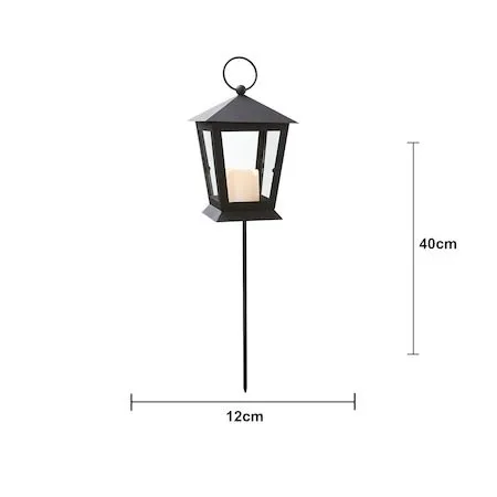 Serene LED Gravlykta 40 cm - svart - Trädgård & spabad - Utemiljö - Entré - Entrébelysning