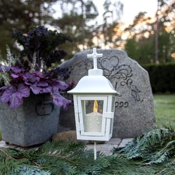 Serene Lykta 13.5 cm - vit - Trädgård & spabad - Utemiljö - Entré - Entrébelysning