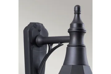 Shannon Elstead Lighting Vägglampa utomhus - Black - Trädgård & spabad - Utemiljö - Entré - Entrébelysning