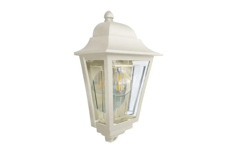 Utomhusvägglampa Elstead Lighting Deco Lane Kräm - Kräm - Trädgård & spabad - Utemiljö - Entré - Entrébelysning