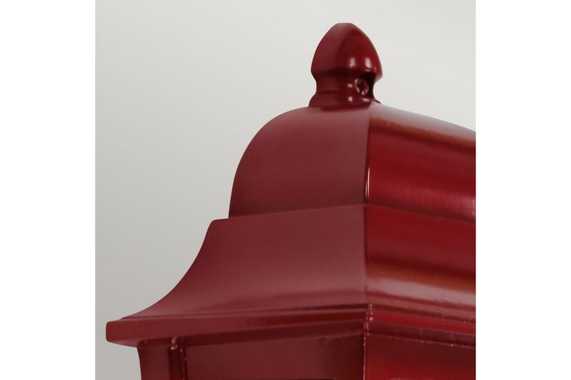 Utomhusvägglampa Elstead Lighting Deco Lane Röd - Röd - Trädgård & spabad - Utemiljö - Entré - Entrébelysning