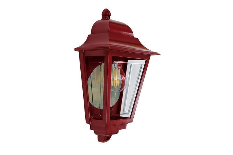 Utomhusvägglampa Elstead Lighting Deco Lane Röd - Röd - Trädgård & spabad - Utemiljö - Entré - Entrébelysning