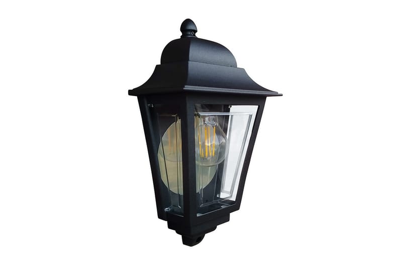 Utomhusvägglampa Elstead Lighting Deco Lane Svart - Svart - Trädgård & spabad - Utemiljö - Entré - Entrébelysning