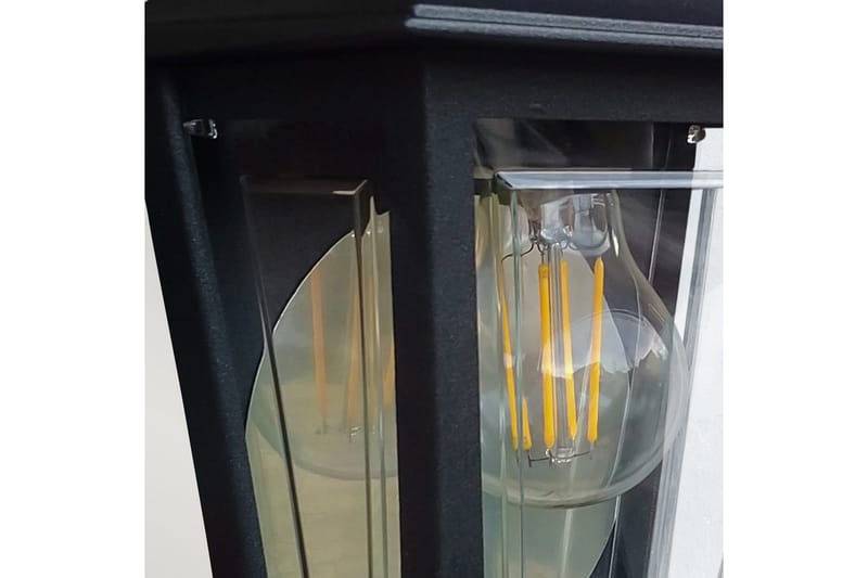 Utomhusvägglampa Elstead Lighting Deco Lane Svart - Svart - Trädgård & spabad - Utemiljö - Entré - Entrébelysning