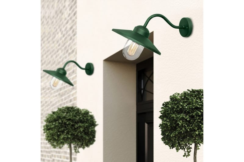 Utomhusvägglampa Elstead Lighting Klampenborg Grangrön - Grangrön - Trädgård & spabad - Utemiljö - Entré - Entrébelysning