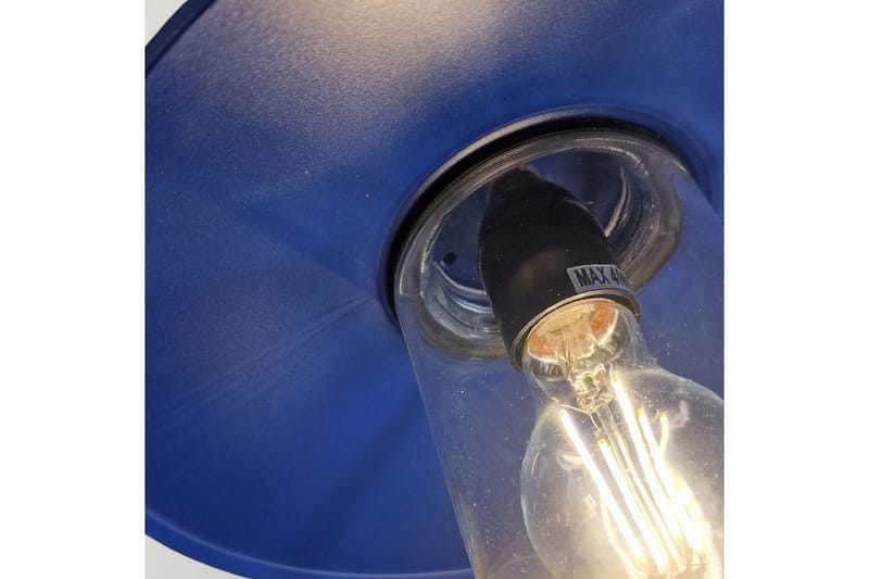 Utomhusvägglampa Elstead Lighting Klampenborg Marinblå - Marinblå - Trädgård & spabad - Utemiljö - Entré - Entrébelysning