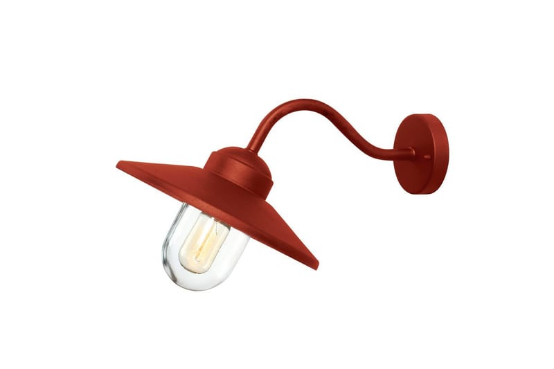 Utomhusvägglampa Elstead Lighting Klampenborg Oxidröd - Oxidröd - Trädgård & spabad - Utemiljö - Entré - Entrébelysning