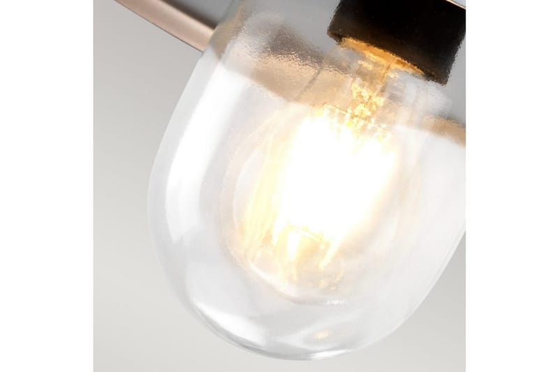 Utomhusvägglampa Elstead Lighting Klampenborg Silver - Silver - Trädgård & spabad - Utemiljö - Entré - Entrébelysning