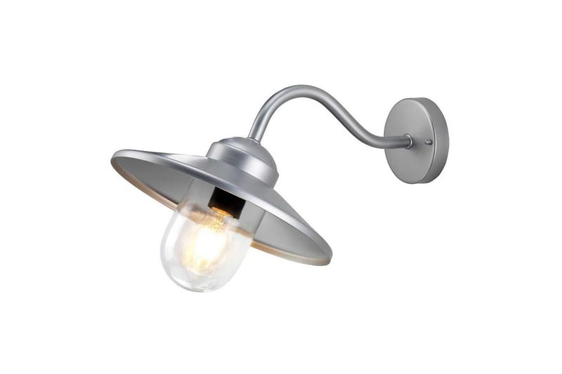 Utomhusvägglampa Elstead Lighting Klampenborg Silver - Silver - Trädgård & spabad - Utemiljö - Entré - Entrébelysning