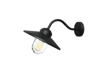 Utomhusvägglampa Elstead Lighting Klampenborg Svart