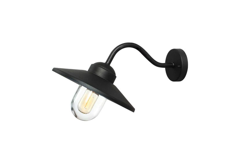 Utomhusvägglampa Elstead Lighting Klampenborg Svart - Svart - Trädgård & spabad - Utemiljö - Entré - Entrébelysning