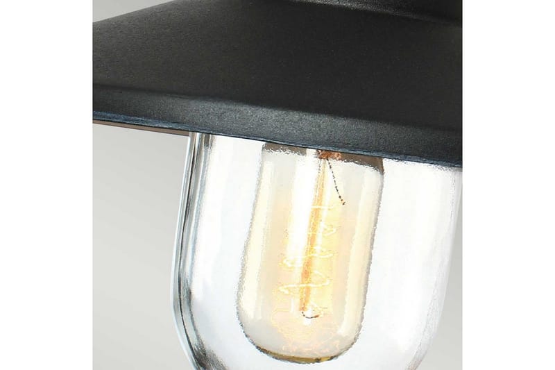 Utomhusvägglampa Elstead Lighting Klampenborg Svart - Svart - Trädgård & spabad - Utemiljö - Entré - Entrébelysning