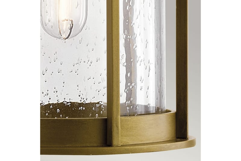 Utomhusvägglampa Kichler Camillo Målad Naturlig Mässing - Målad Naturlig Mässing - Trädgård & spabad - Utemiljö - Entré - Entrébelysning